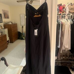 Black Cut-out Dress